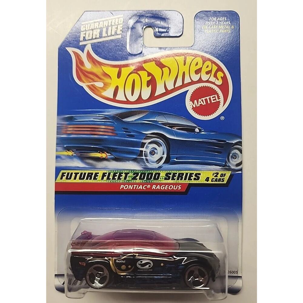 1999‎ Hot Wheels Pontiac Rageous Future Fleet 2000 Series HW8